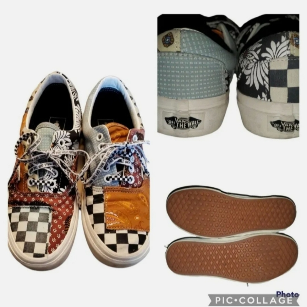 Vans Era Tiger Patchwork Women's 8.5 - Men's 7 Sneakers Shoes